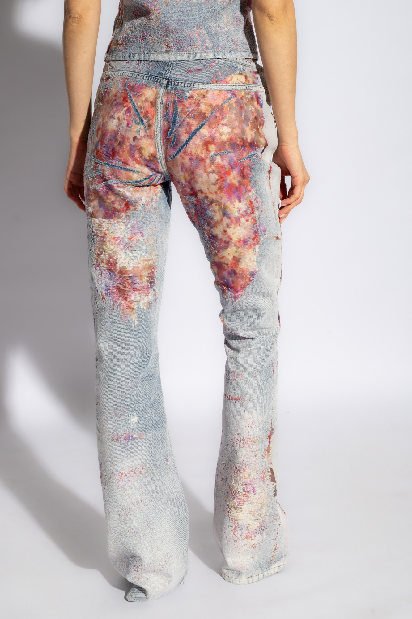 DIESEL>>ディーゼル D-Shark-Fse フレア ジーンズ SchaferandweinerShops KY - SHARK - Multicolour 'D - FSE